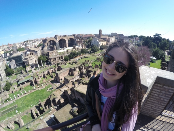 Quando você compra o tickeet pra entrar no Colosseo, pode entrar também nesse parque!